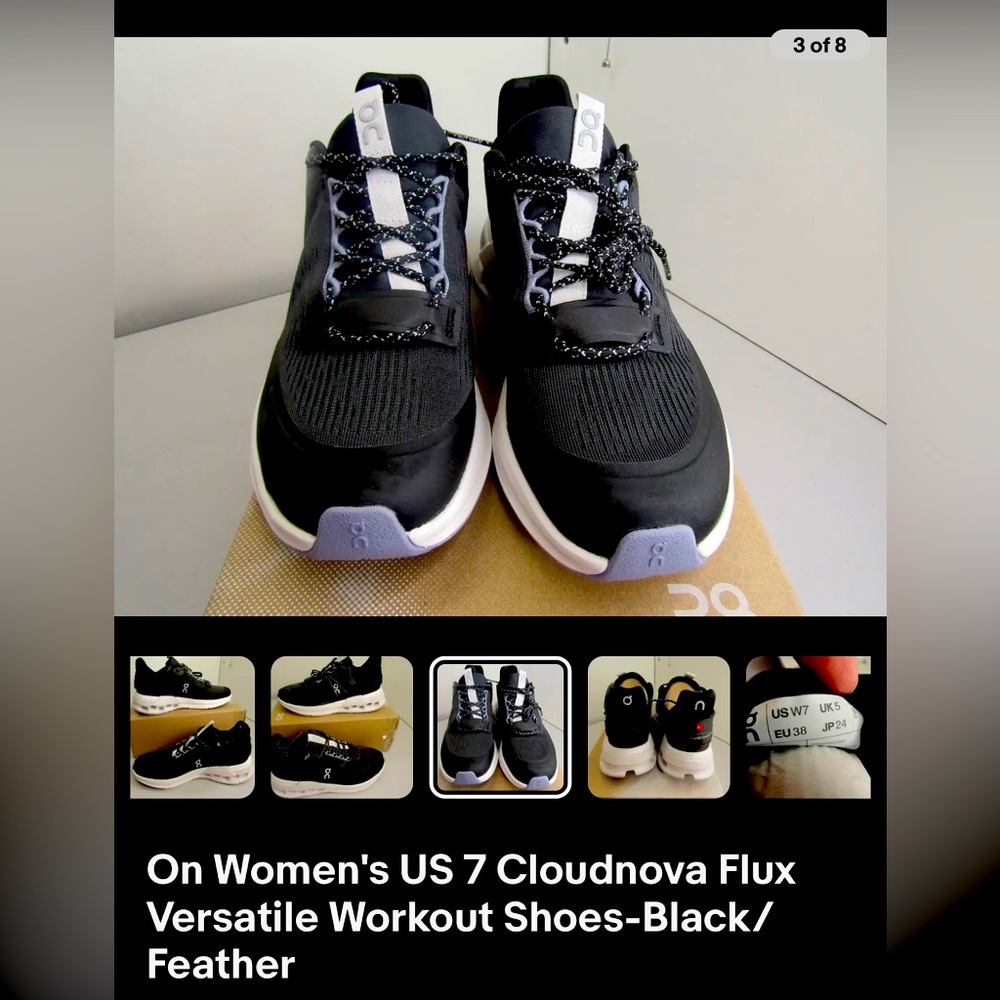 On cloudnova flex women sz 7